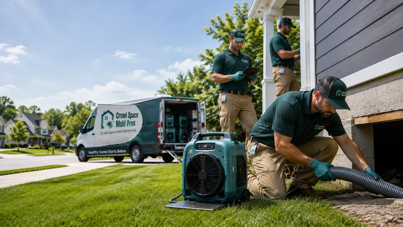 Crawl Space Mold Removal in Absecon, NJ